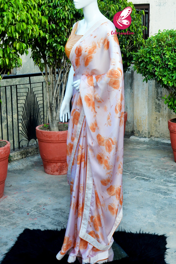 Mustard Golden &amp; Silver Sleevelss Backless Padded Blouse